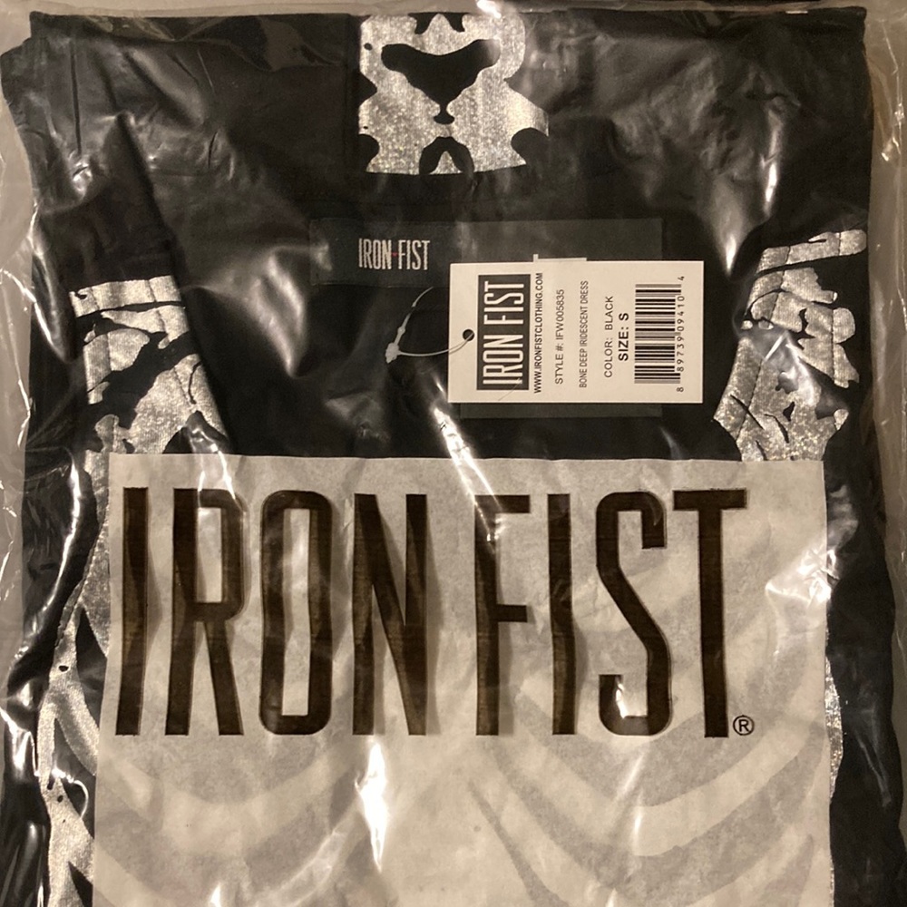 Iron fist bone deep iridescent dress